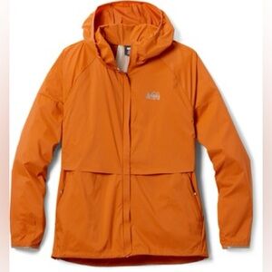 REI Active Pursuits Jacket in Orange Size Small